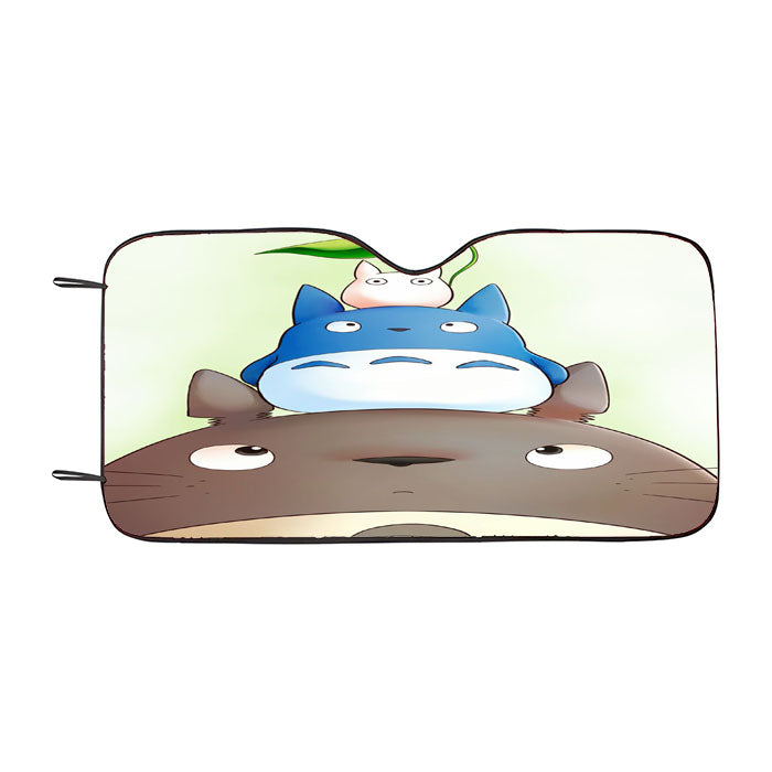 Totoro Cartoon Car Auto Sun Shade Windshield Cover