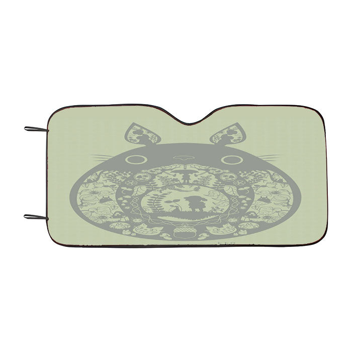 Totoro Pattern Arts Car Auto Sun Shade Windshield Cover