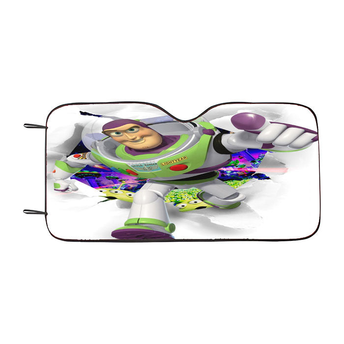 Toy Story Buzz Lightyear Car Auto Sun Shade Windshield Cover