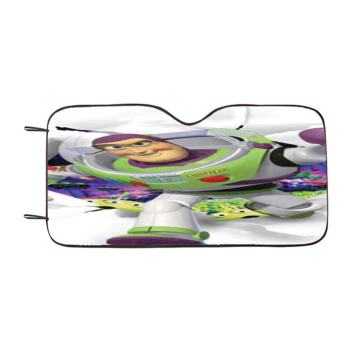 Toy Story Buzz Rip Thru Car Auto Sun Shade Windshield Cover