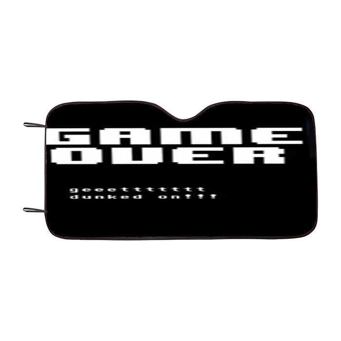 Undertale Game Over Get Dunked On Car Auto Sun Shade Windshield Cover