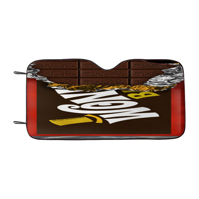 Wonka Chocolate Bar Car Auto Sun Shade Windshield Cover