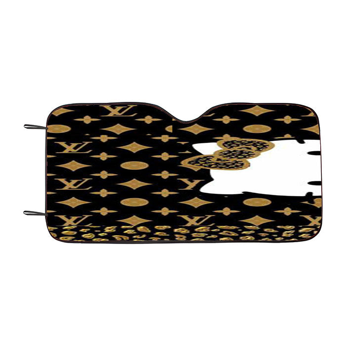 Louis Vuitton Hello Kitty Car Auto Sun Shade Windshield Cover