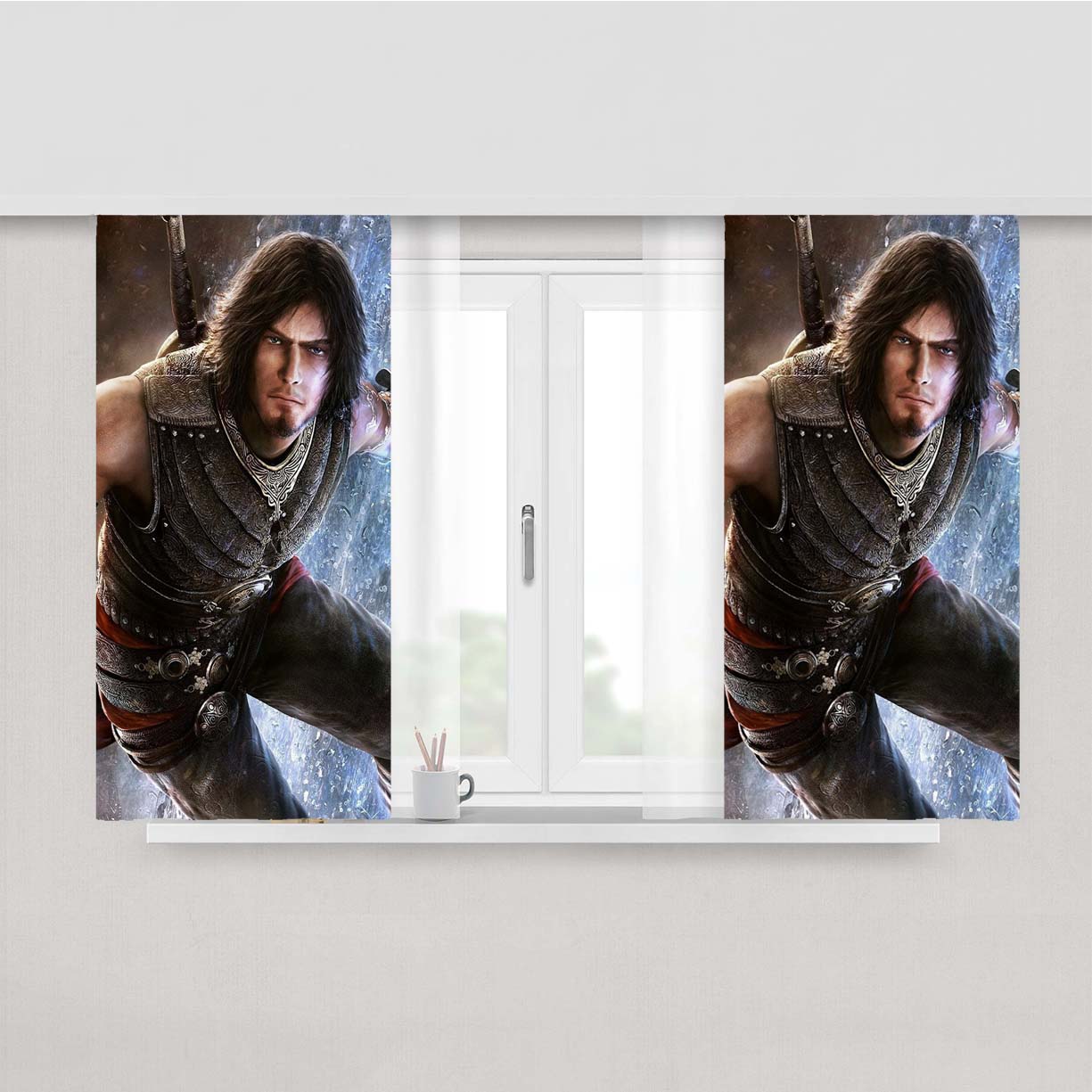 Prince Of Persia The Forgotten Sands Peach Skin Window Curtains