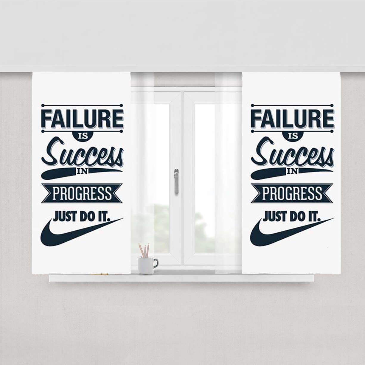Quote Failure Peach Skin Window Curtains