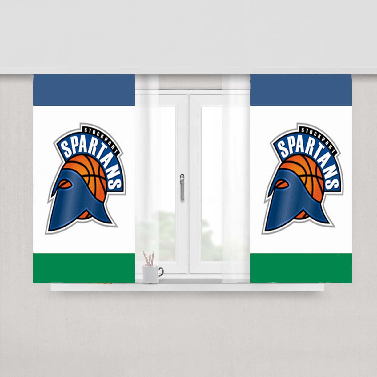 Spartnas Stockport Peach Skin Window Curtains