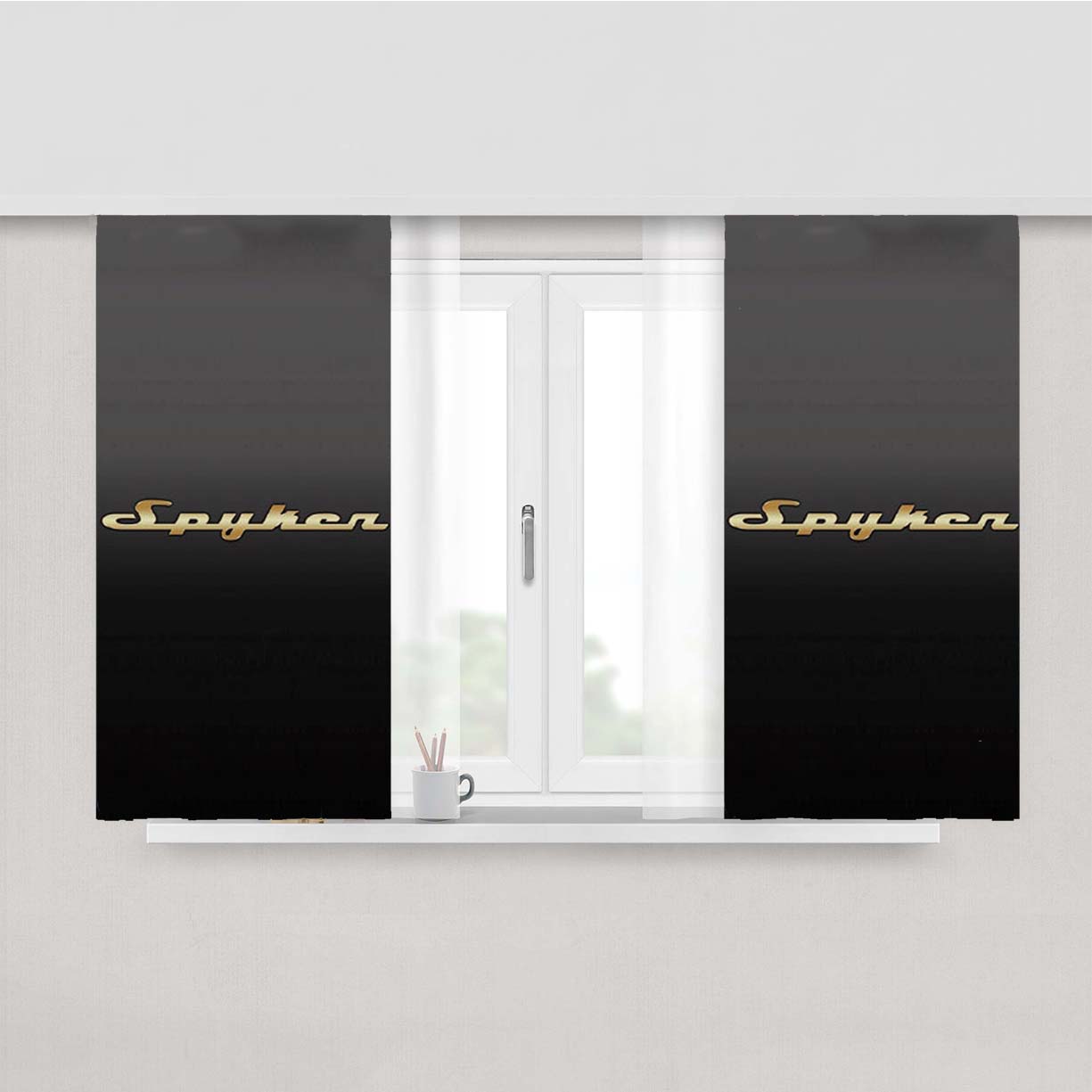 Spyker Peach Skin Window Curtains