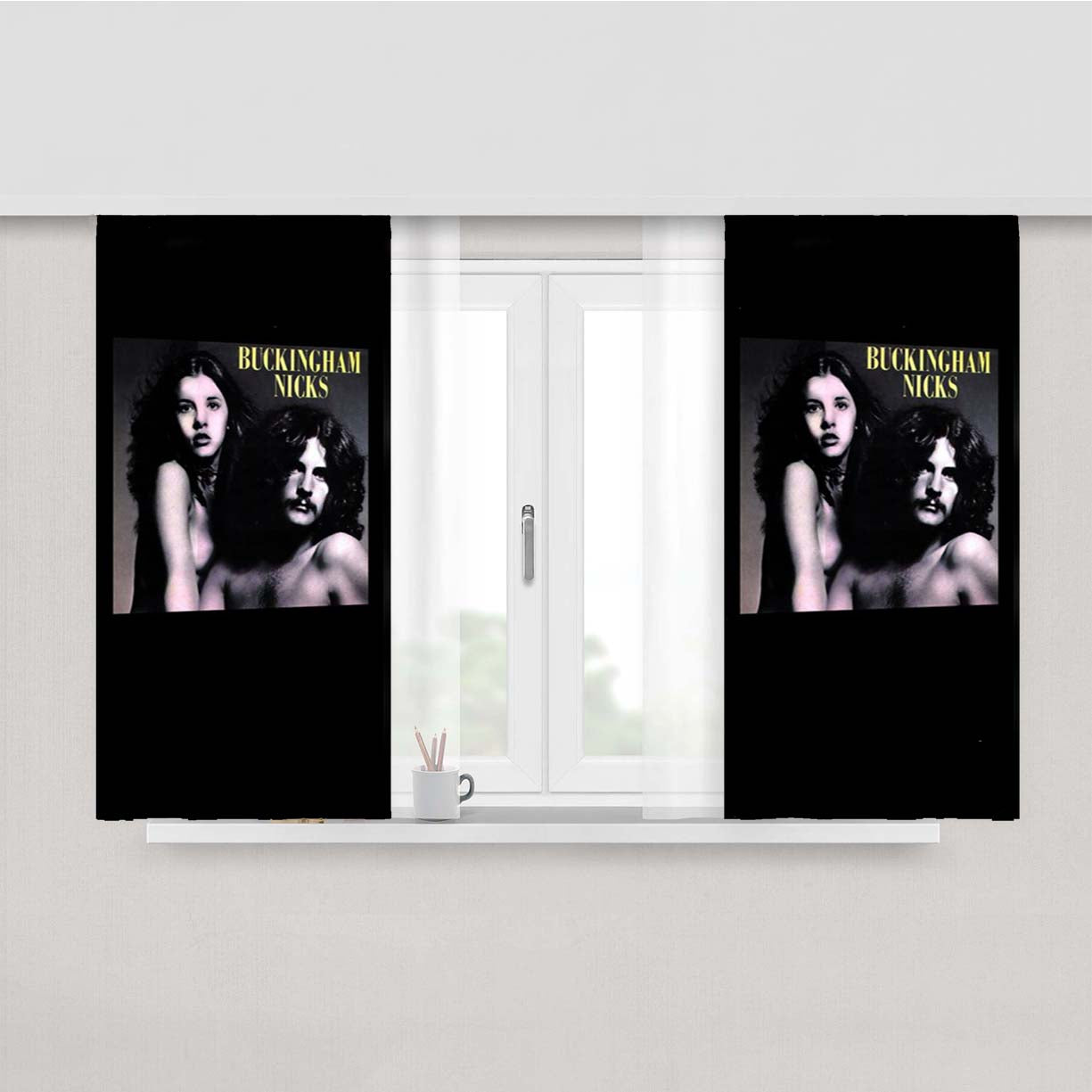 Stevie Nicks Funny Tumblr Peach Skin Window Curtains