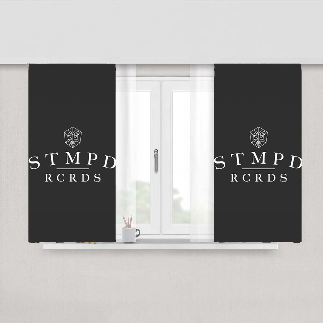 Stmpd Rcrds Peach Skin Window Curtains