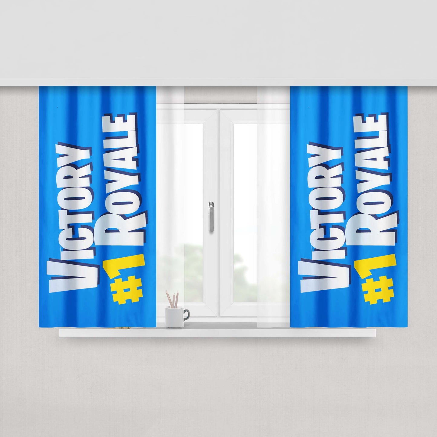 1 Victory Royale Window Curtains