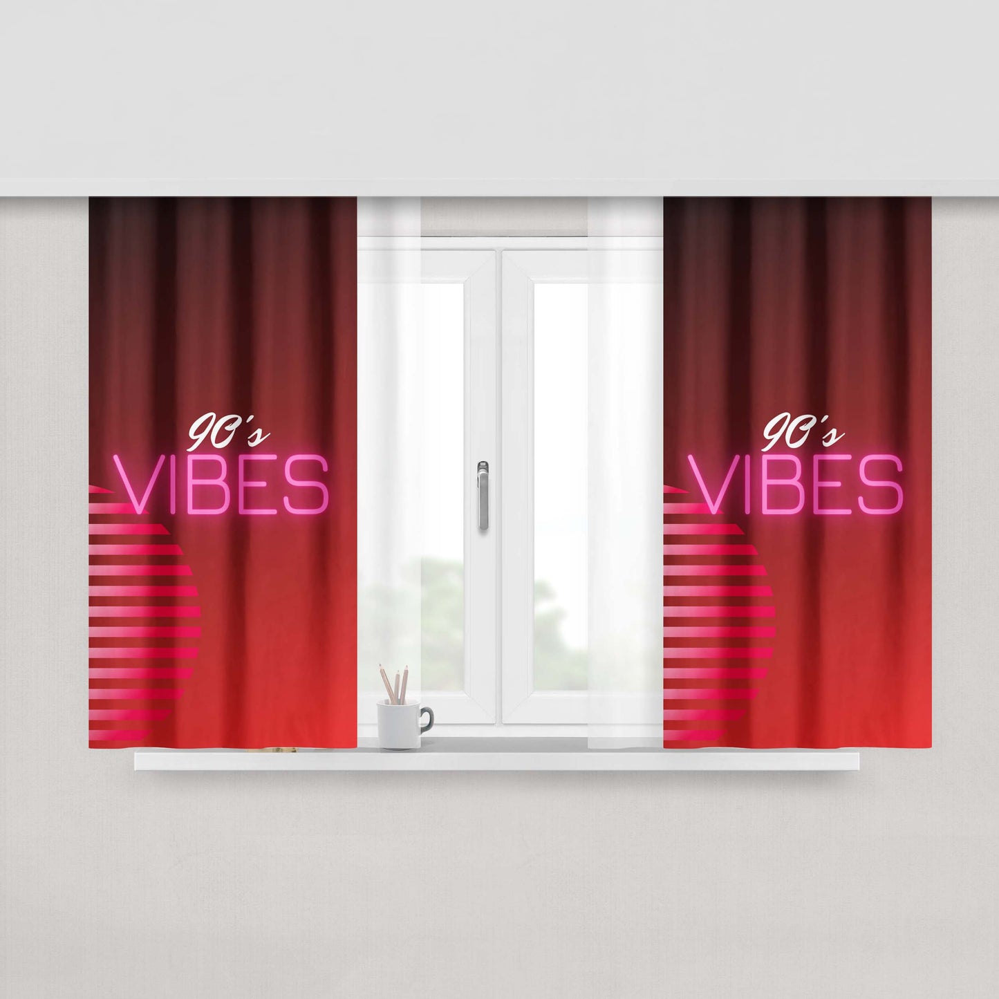 1986 Limited Edition Birthday Window Curtains