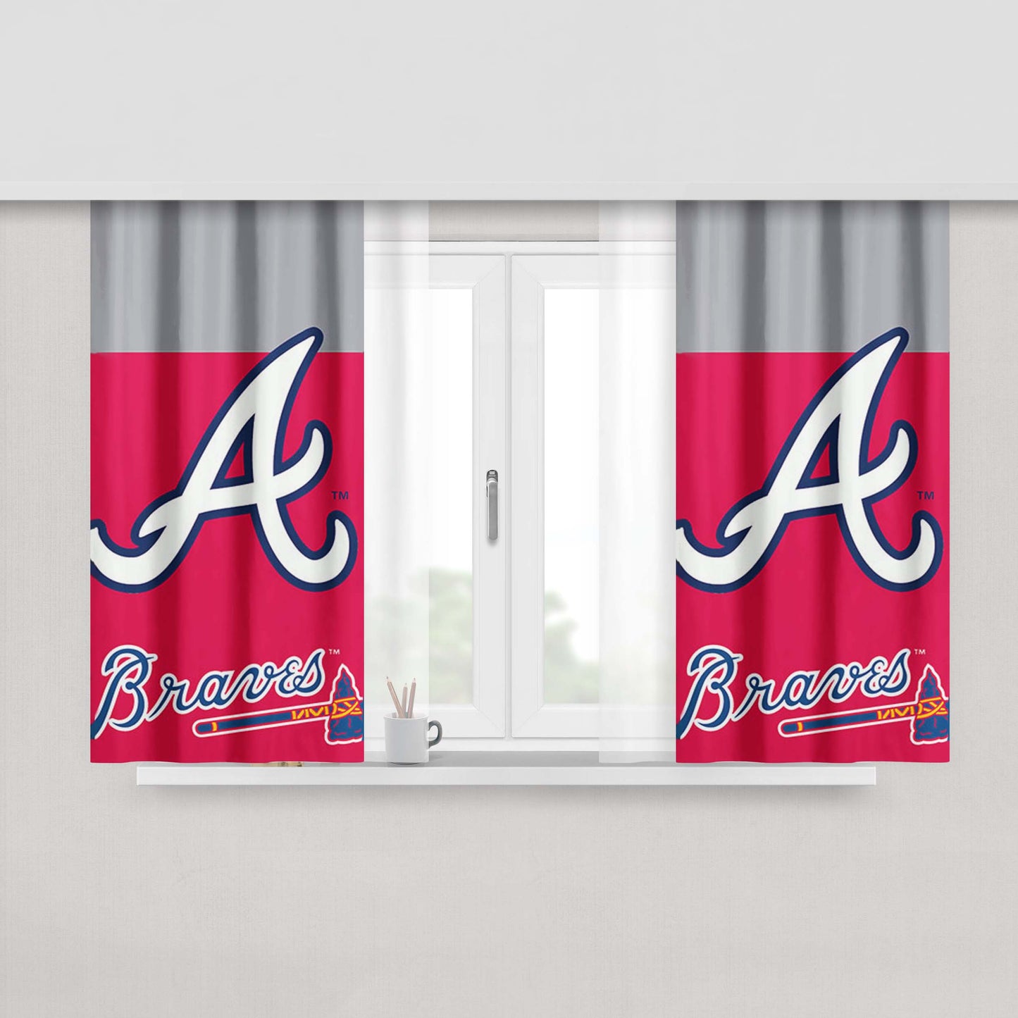 A Boogie Wit Da Hoodie Rings Fabric Window Curtains