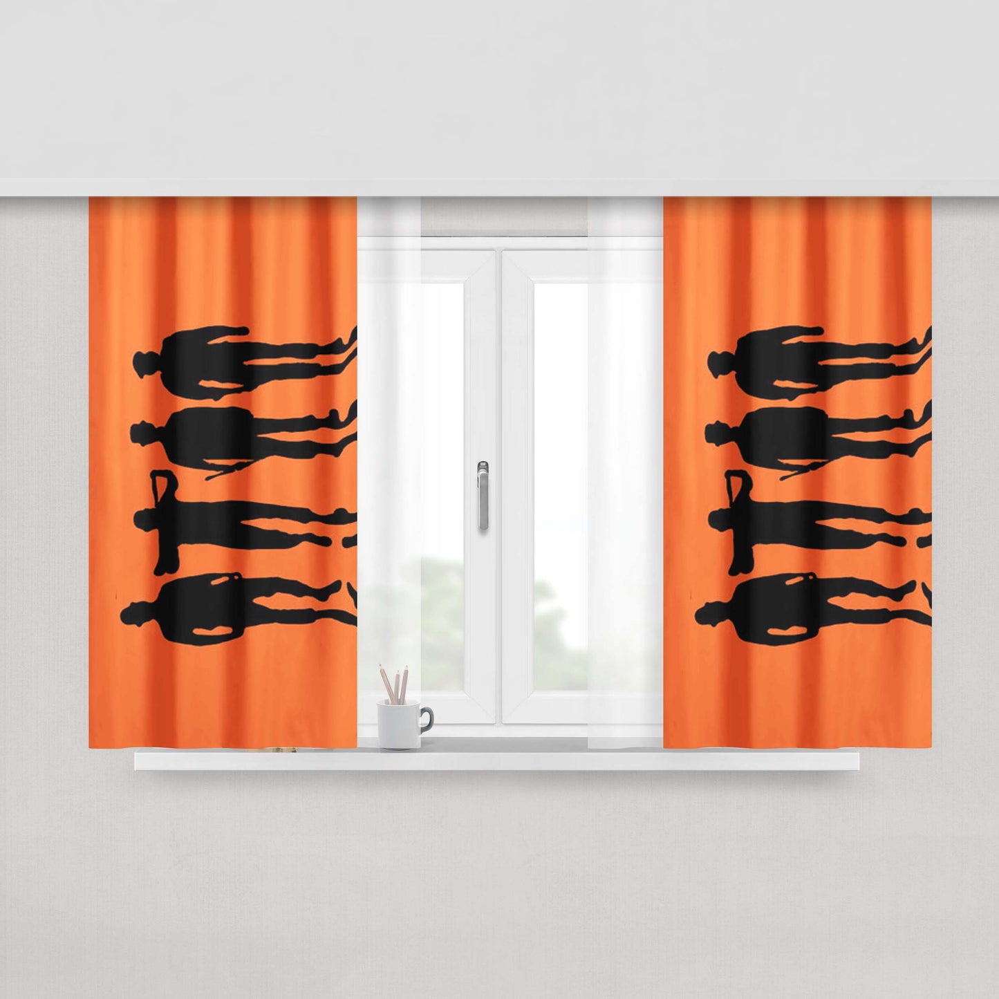 A Clockwork Orange 4 Fabric Window Curtains