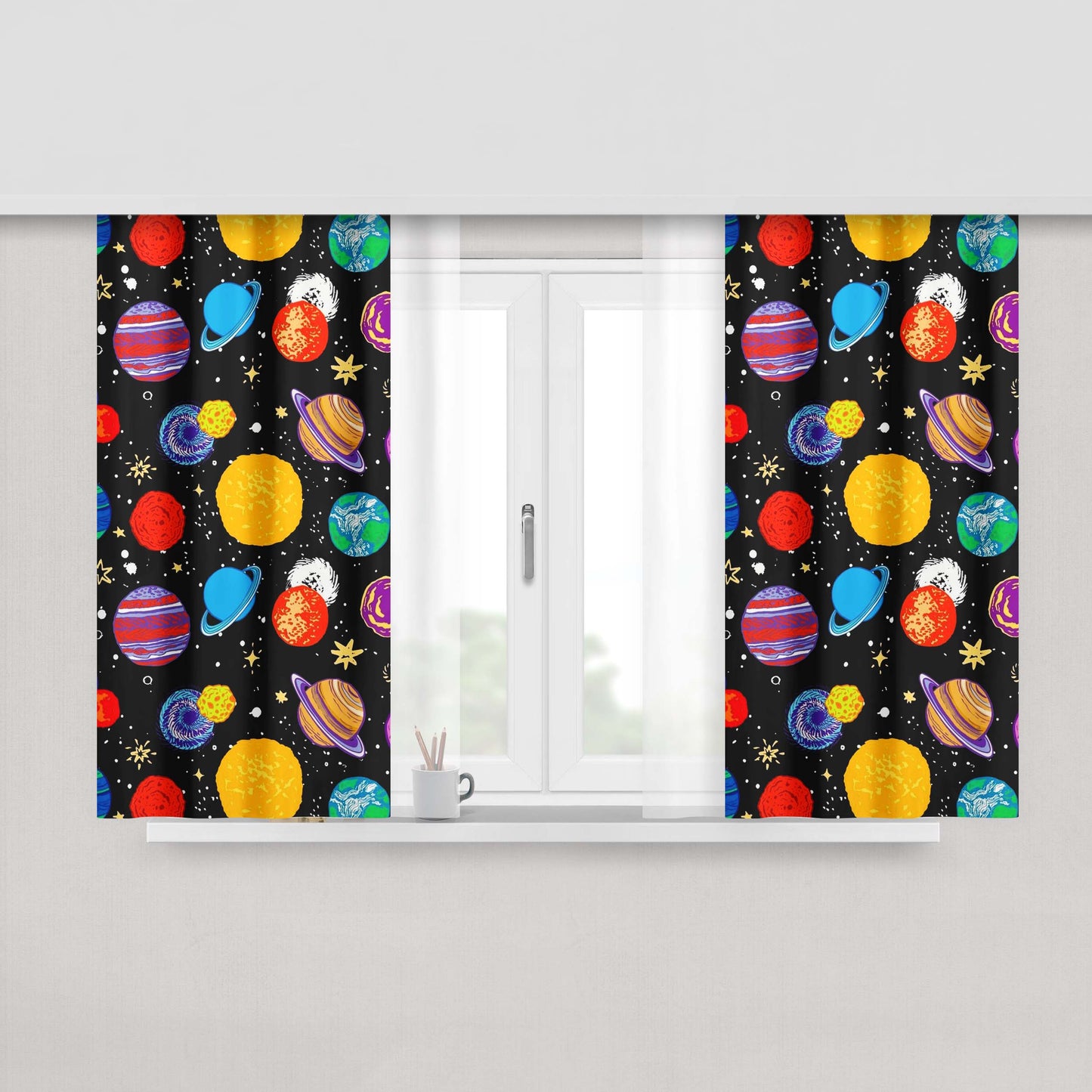 A Clockwork Orange 7 Fabric Window Curtains