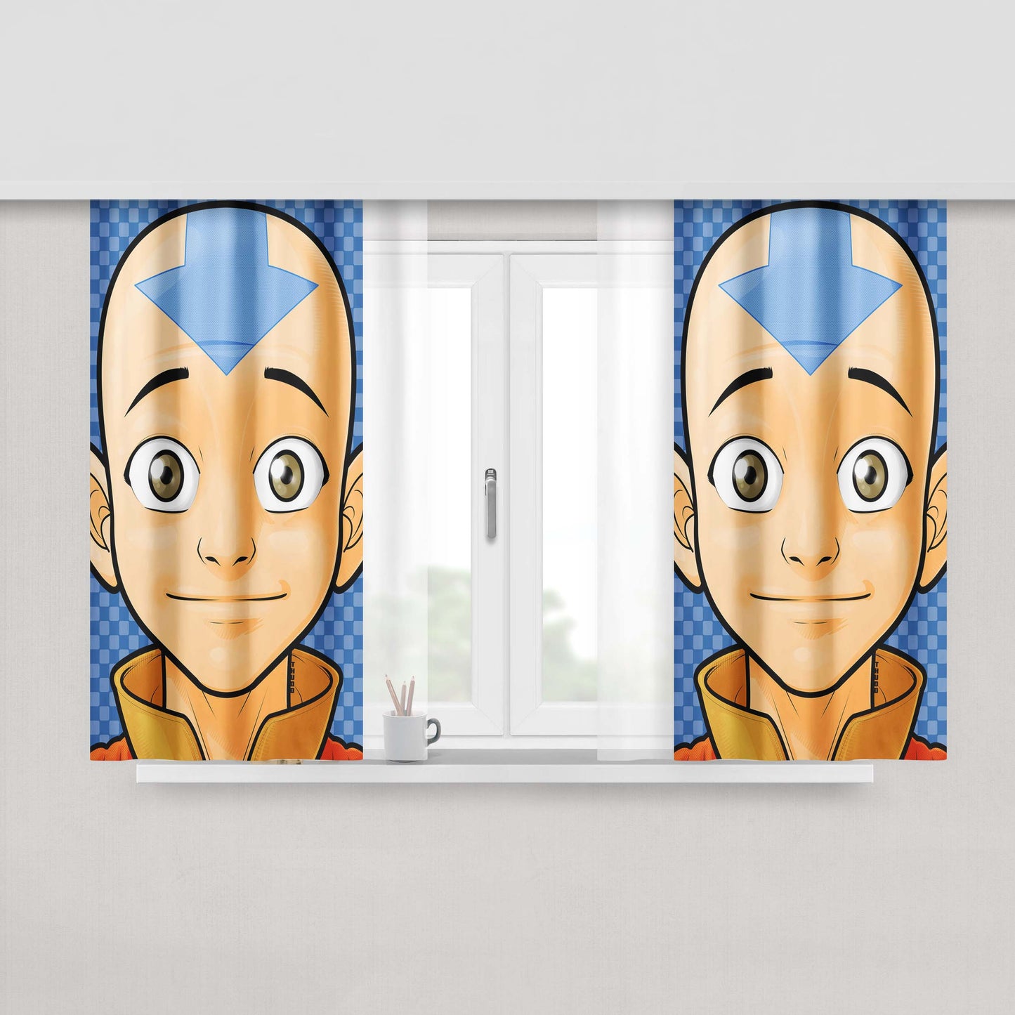 Aaliyah Hilfiger Fabric Window Curtains