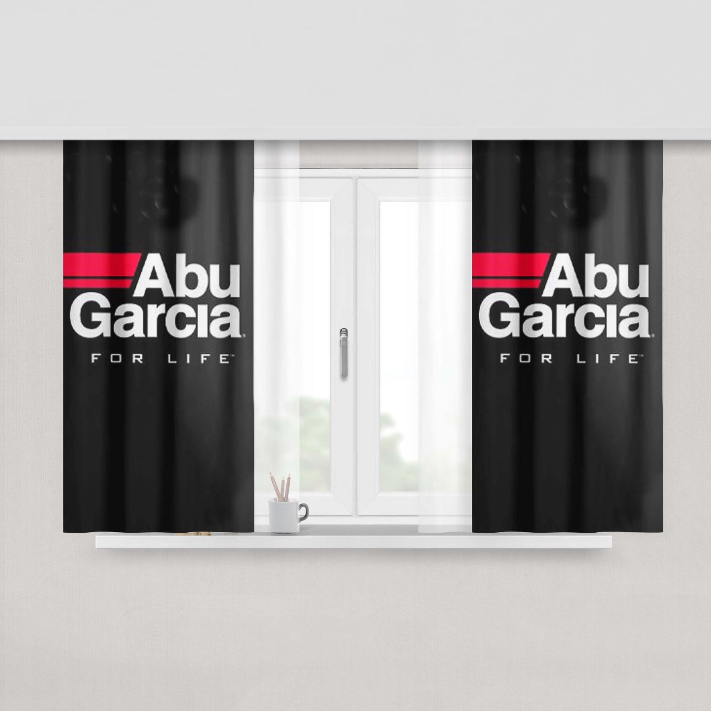 Abstrak Puing San Fabric Window Curtains