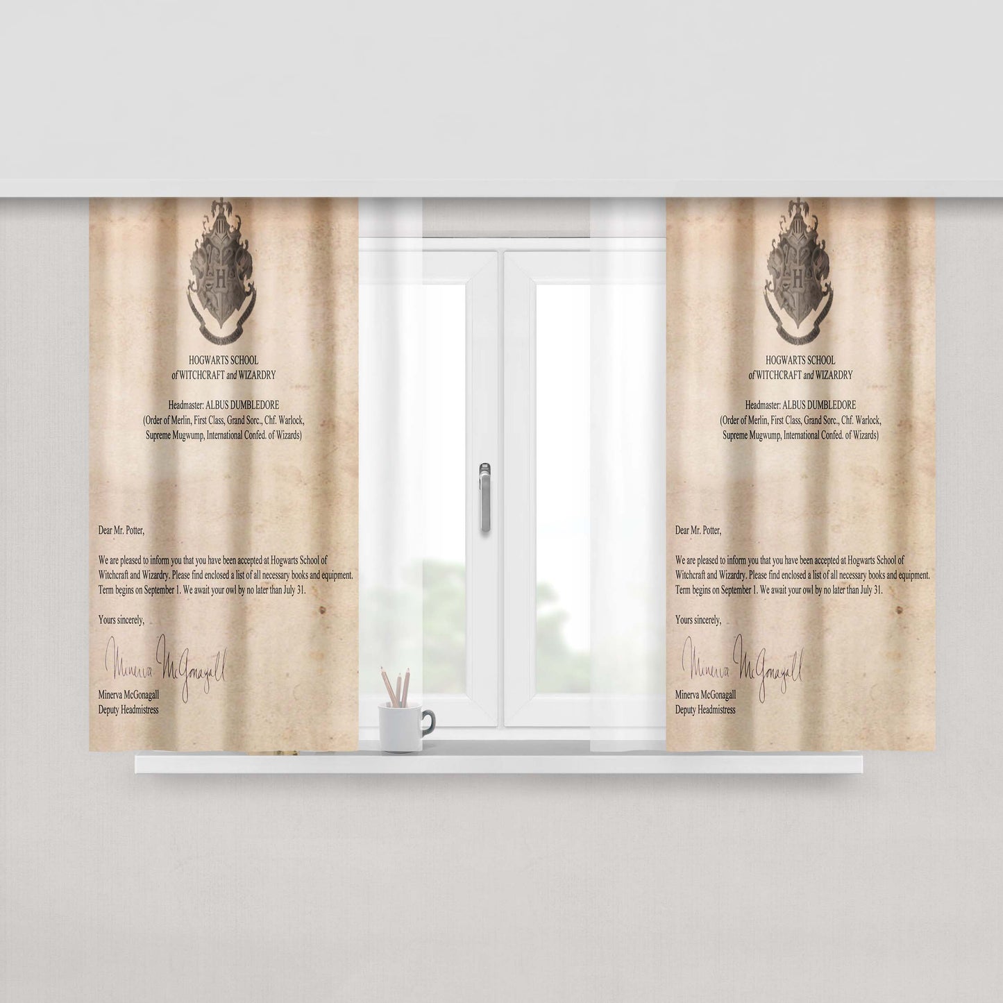 Accelerator Fabric Window Curtains