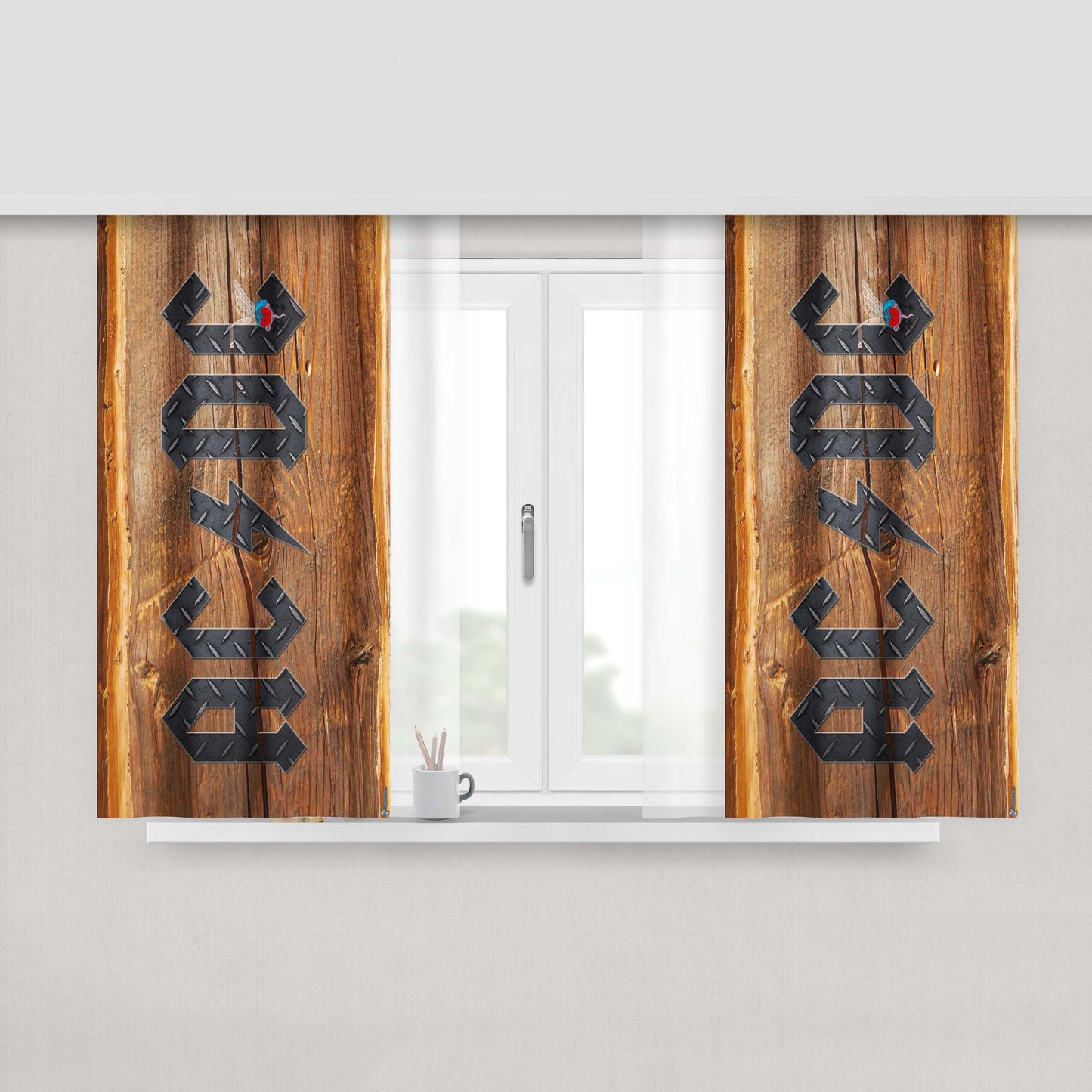 Acdc Custom Fabric Window Curtains