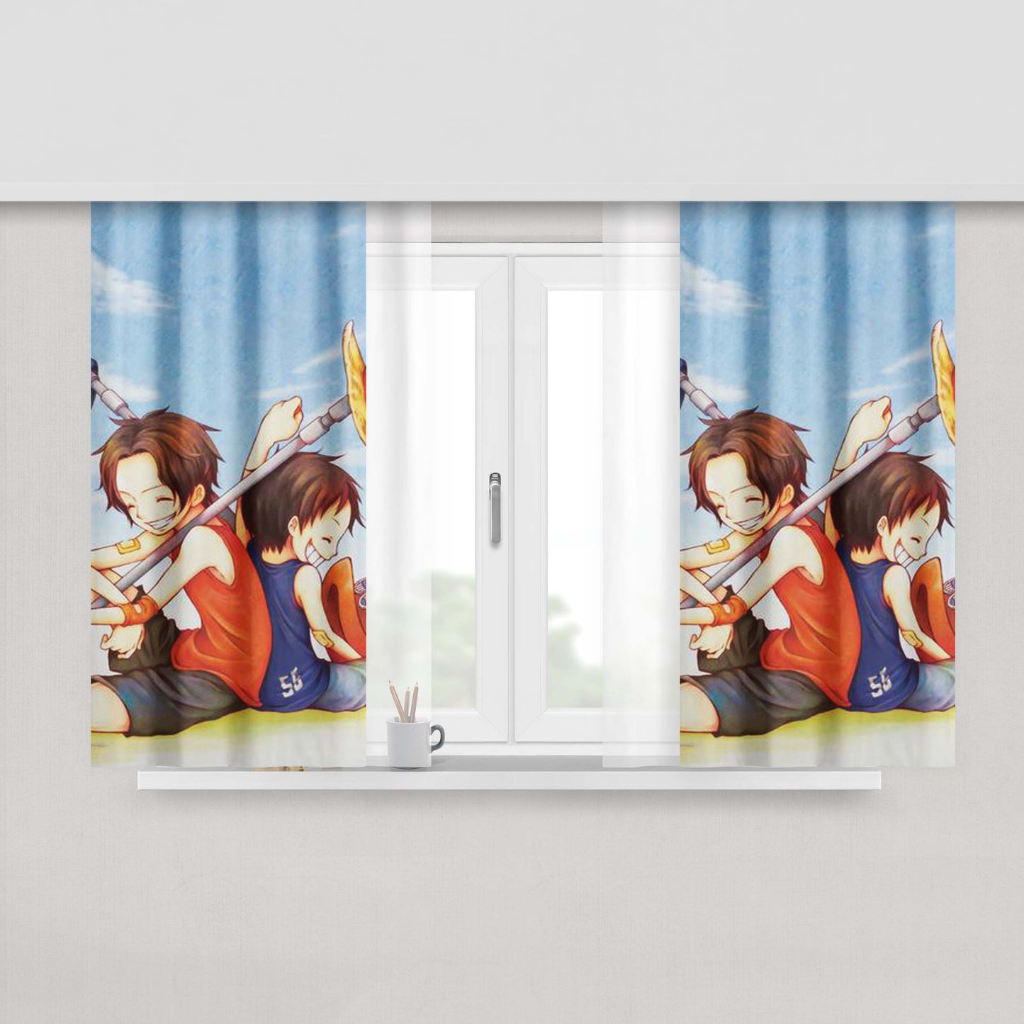 Acdc Fabric Window Curtains