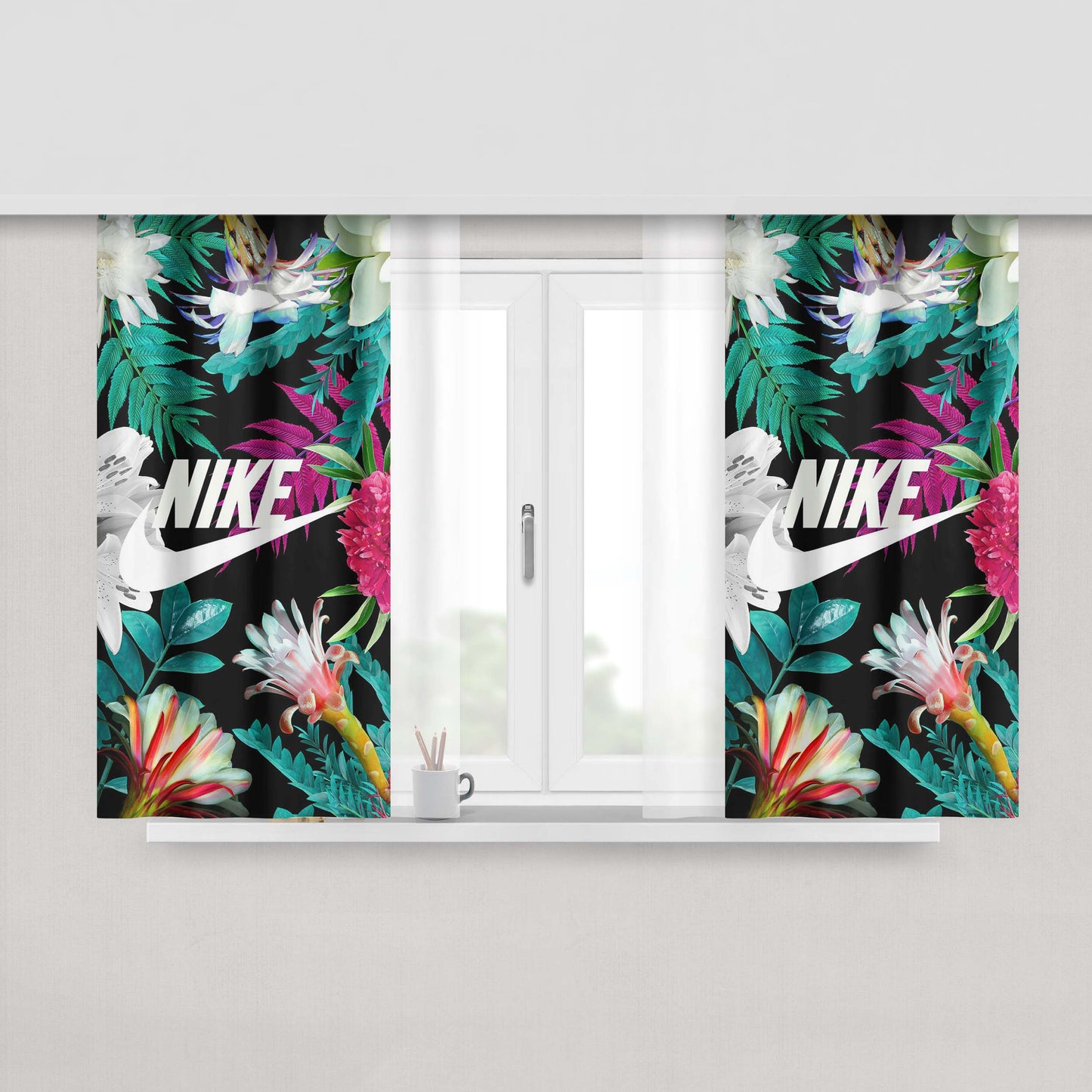 Adidas Snack Fabric Window Curtains
