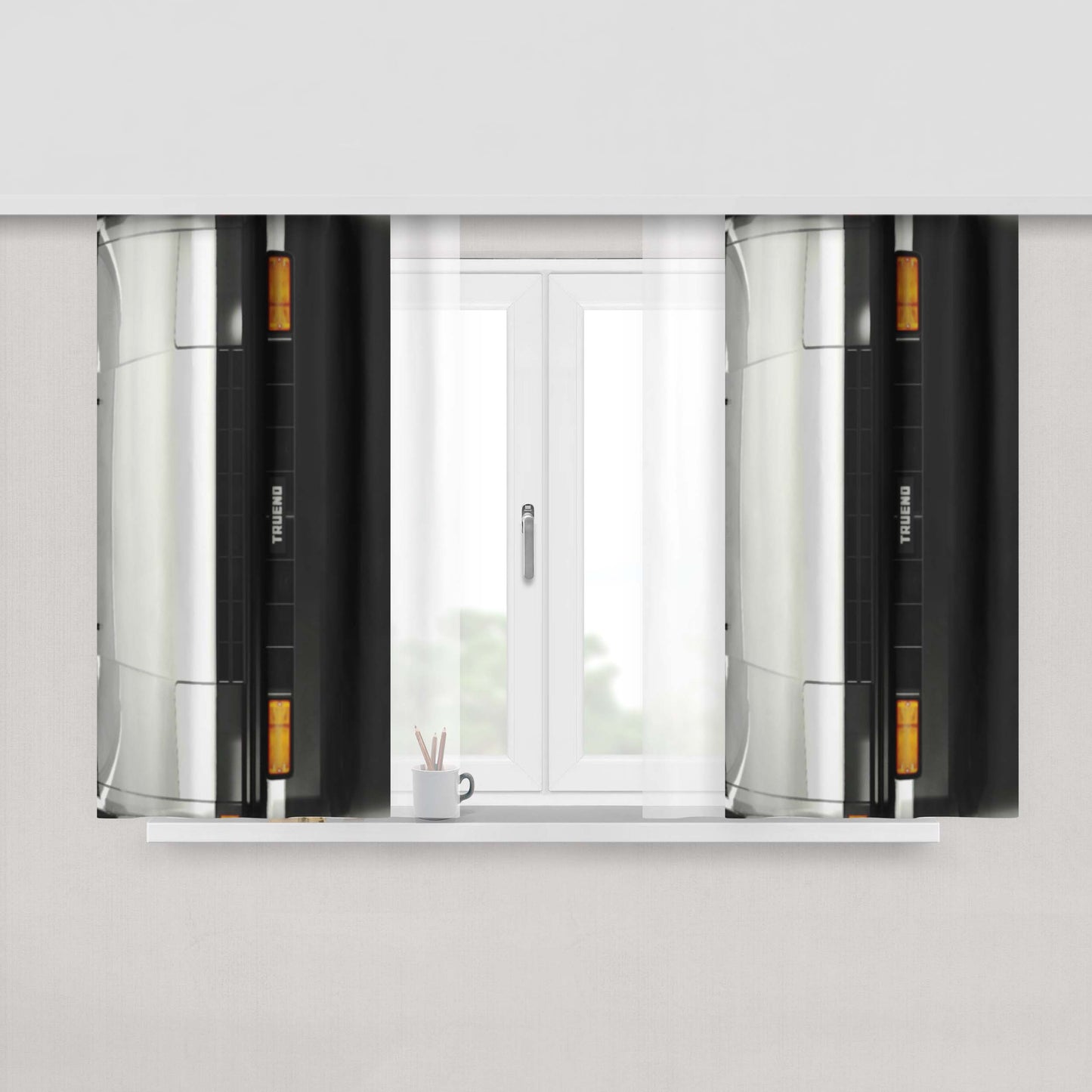 Ae86 Fujiwara Tofu Fabric Window Curtains