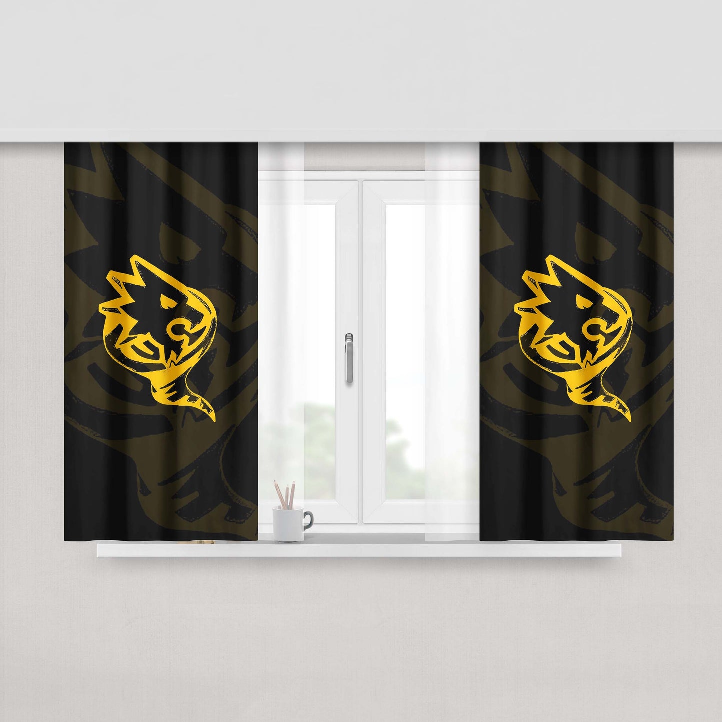 Airjitzu Lloyd Green Suit Ninjago Fabric Window Curtains