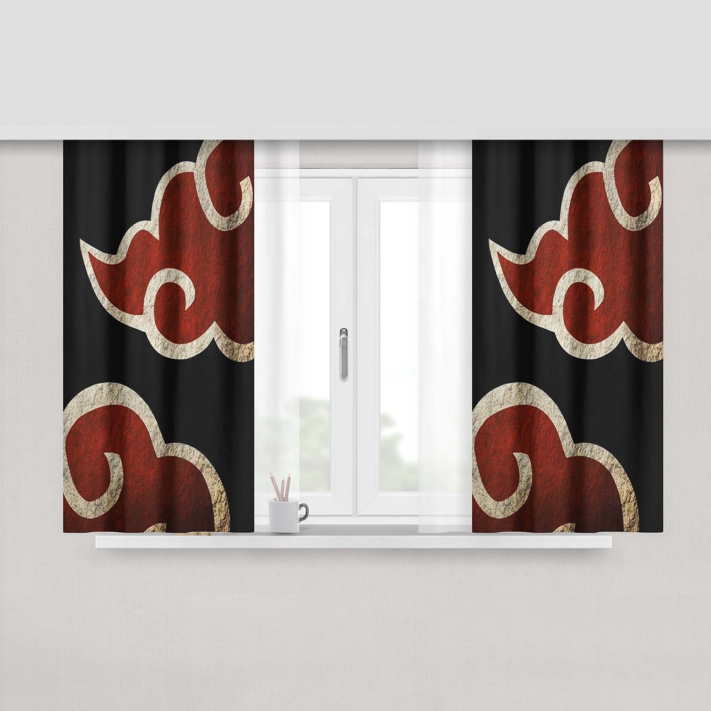 Akatsuki No Yona Artwork Fabric Window Curtains