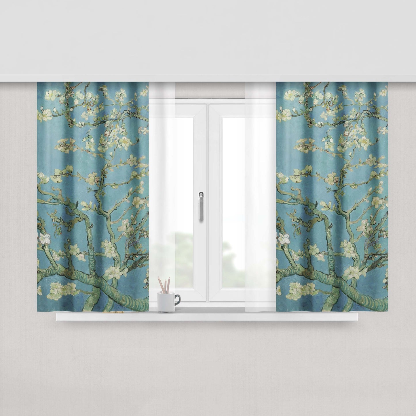 Allo Come Inside As Seen On Teefury Peach Skin Window Curtains
