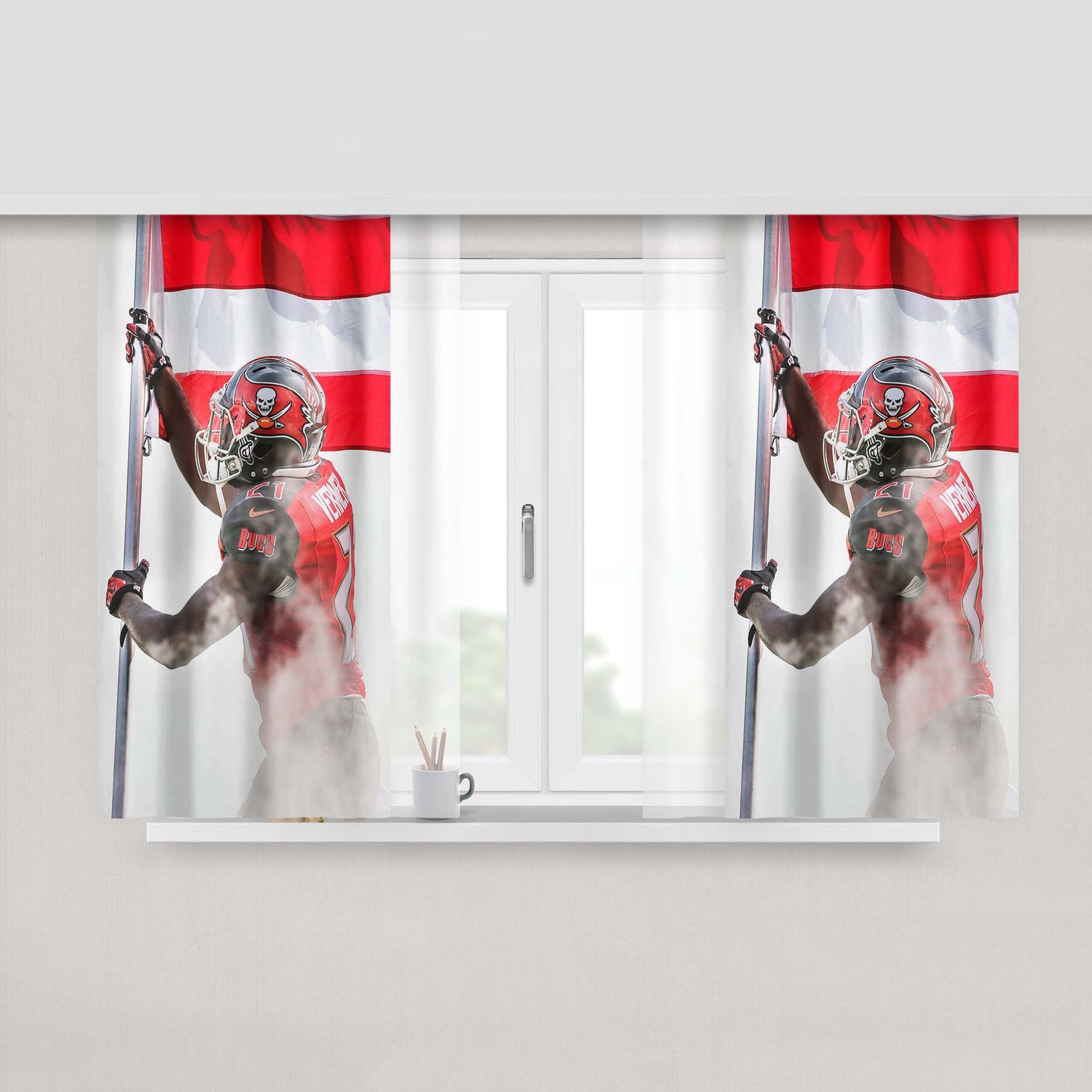 Alterbridge Peach Skin Window Curtains