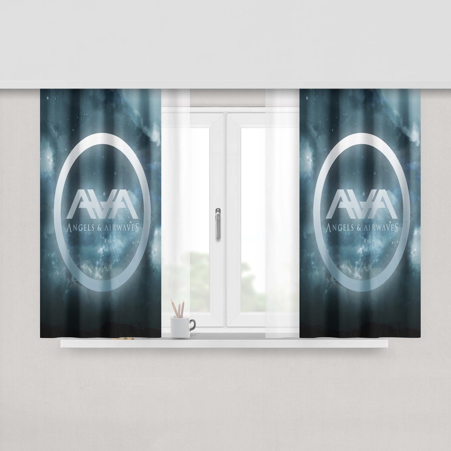 Angelina Jolie Peach Skin Window Curtains