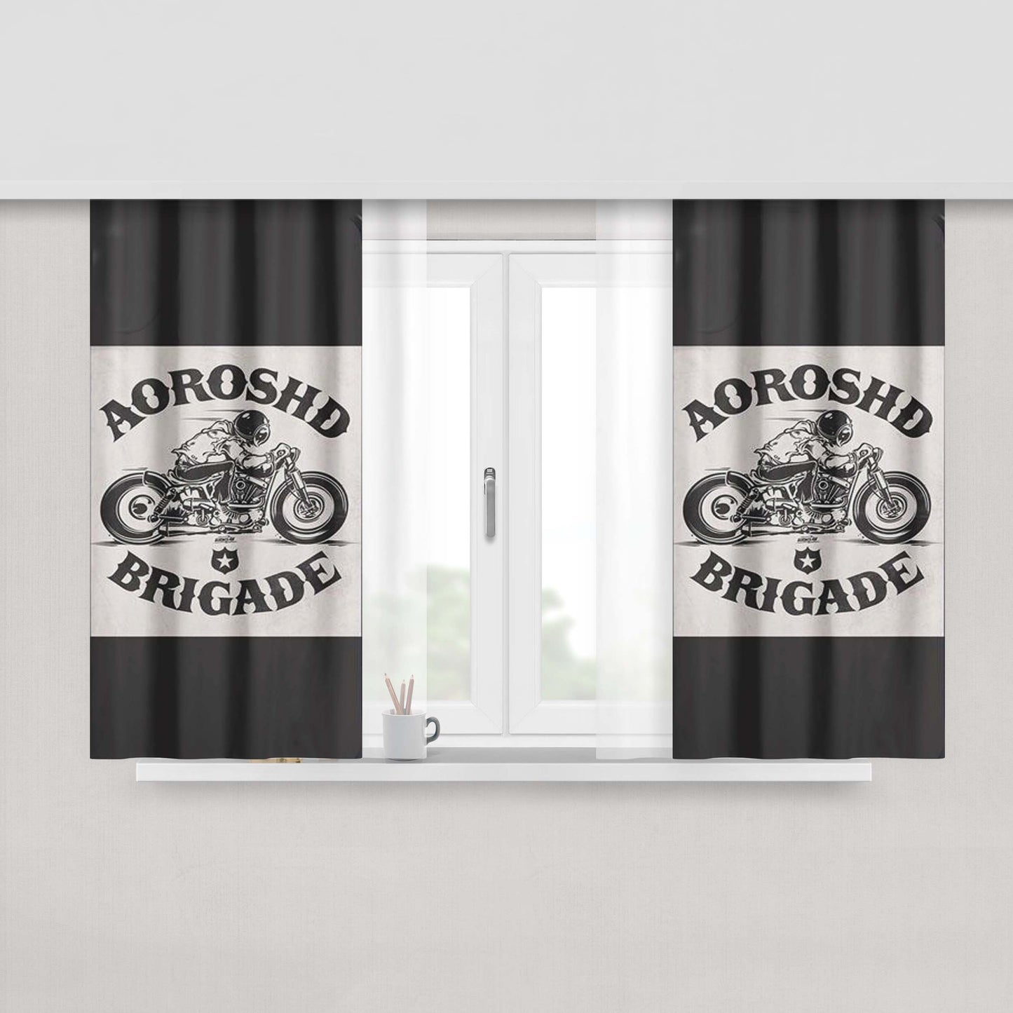 Aomine Daiki Peach Skin Window Curtains