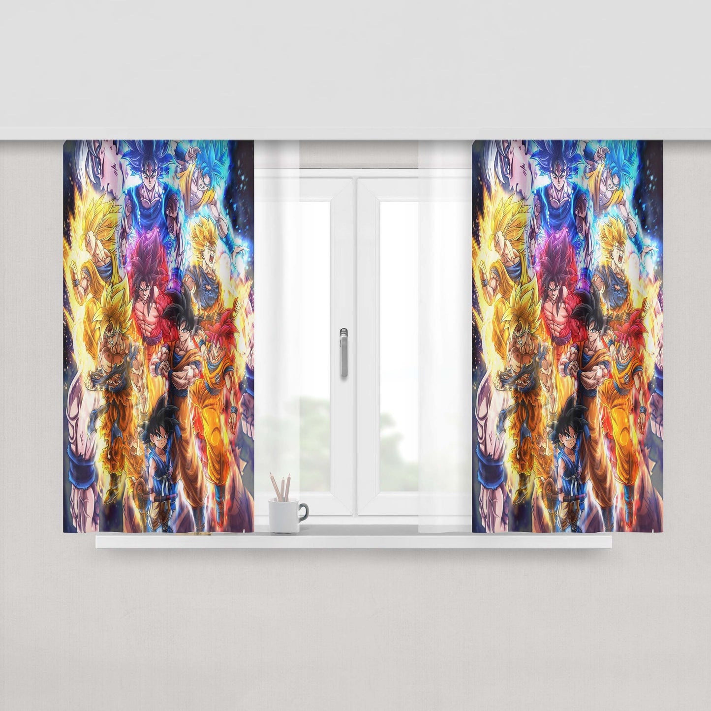 Awesome Denver Nuggets Basketball Team Logo Peach Skin Window Curtains