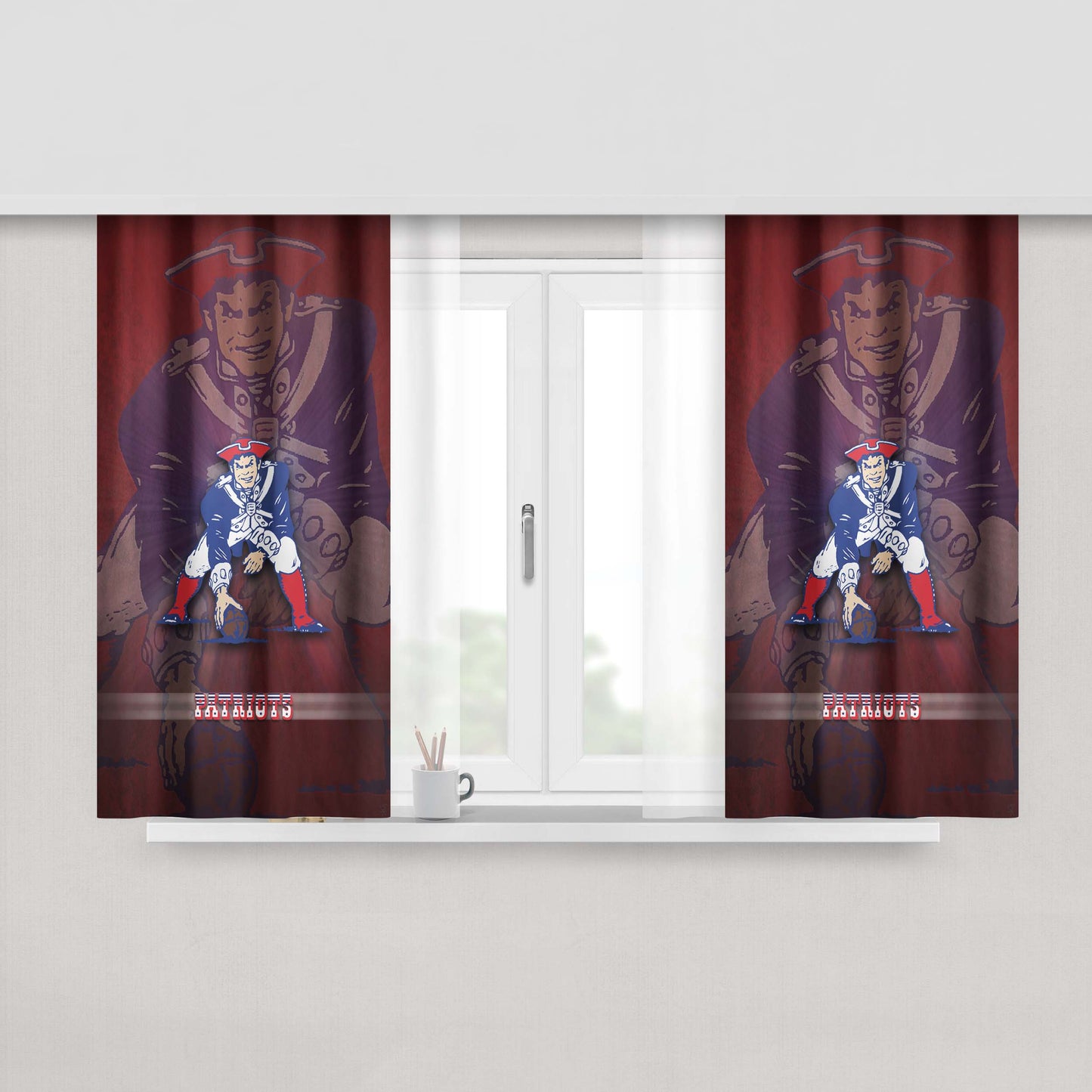 Awesome Mix Vol 1 Art Peach Skin Window Curtains