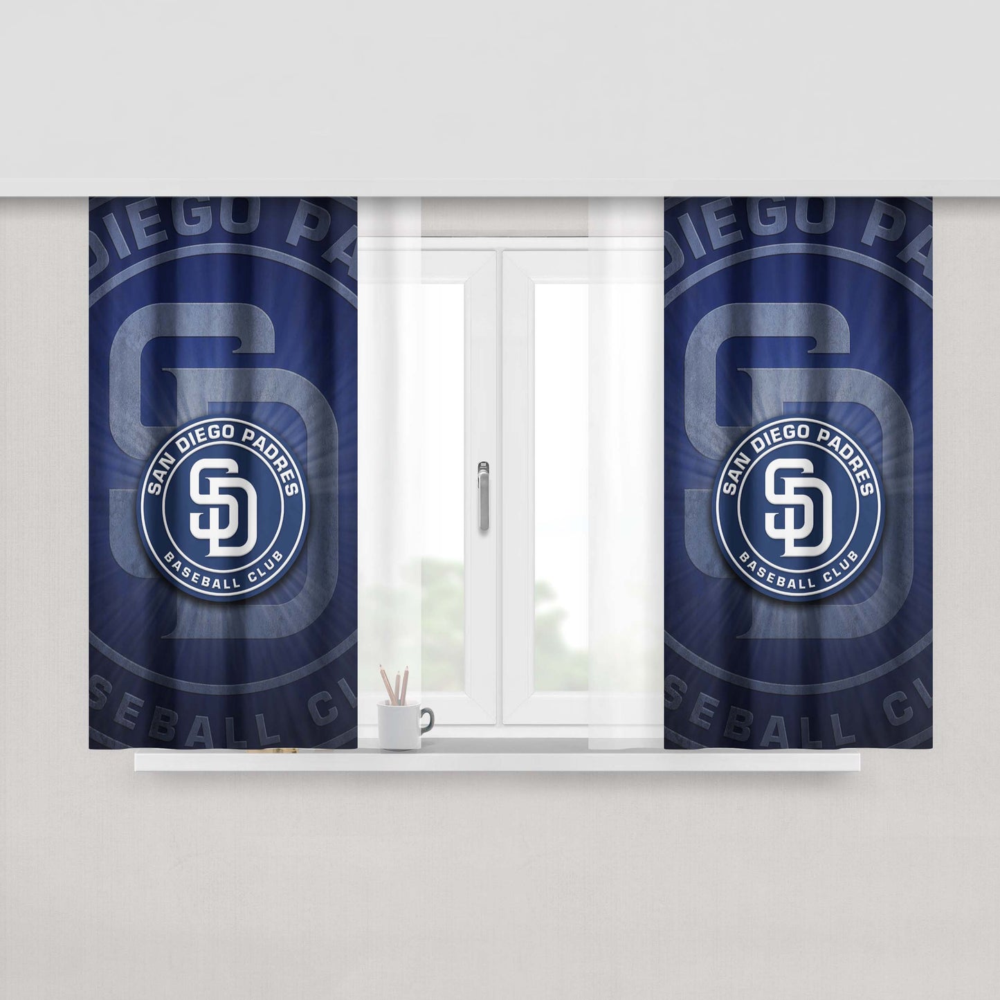 Awesome Quote Peach Skin Window Curtains