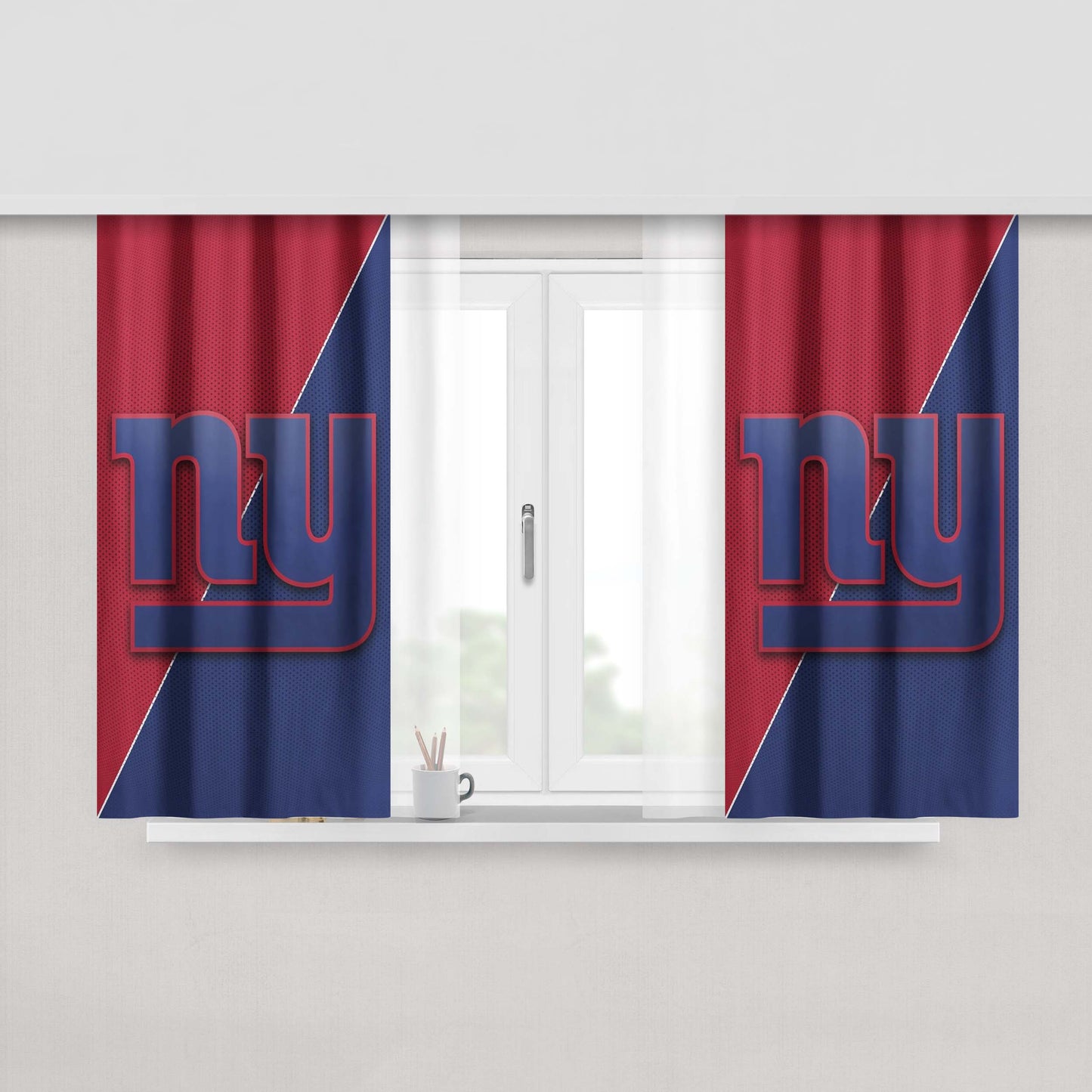 Carbon Fiber Wallpapers New York Giants Red And Blue Peach Skin Window Curtains