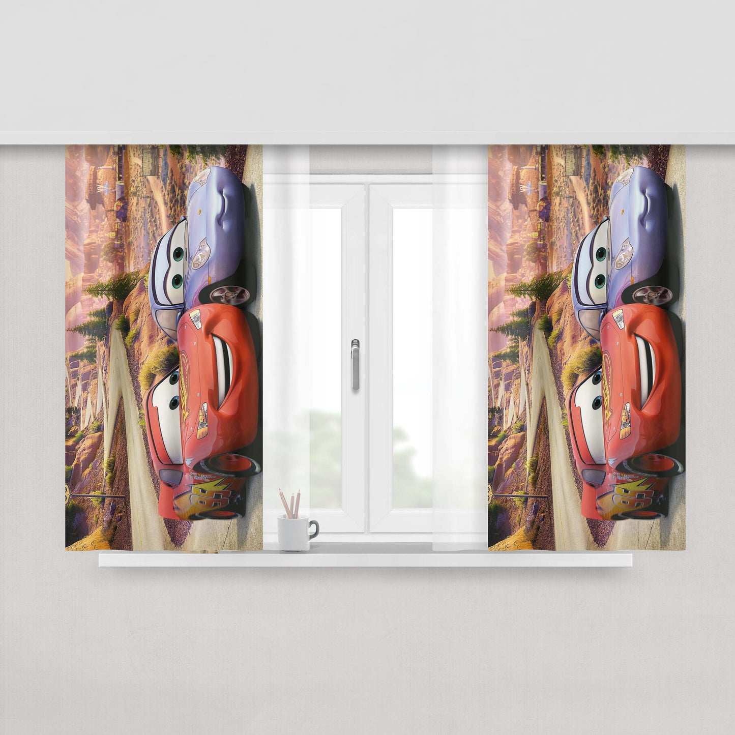 Cars Hd Wallpapers Peach Skin Window Curtains