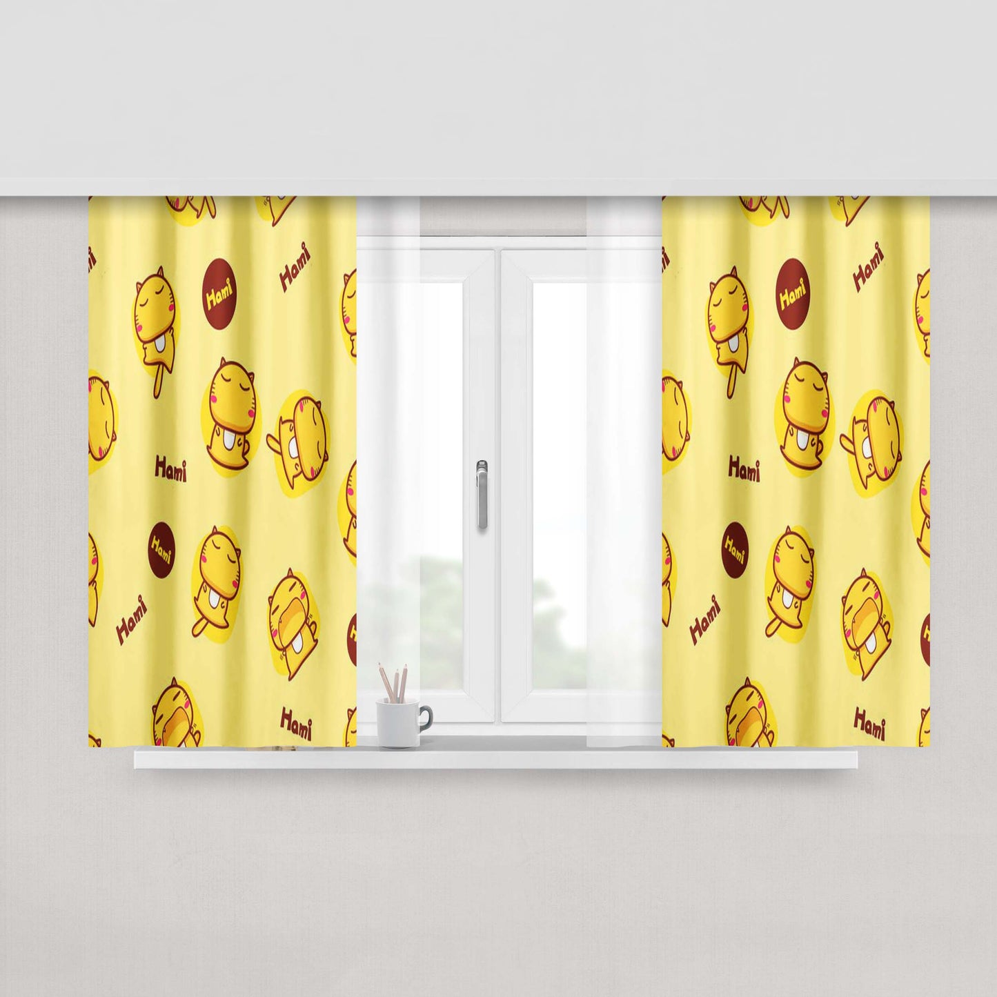 Childish Gambino Redbone Peach Skin Window Curtains