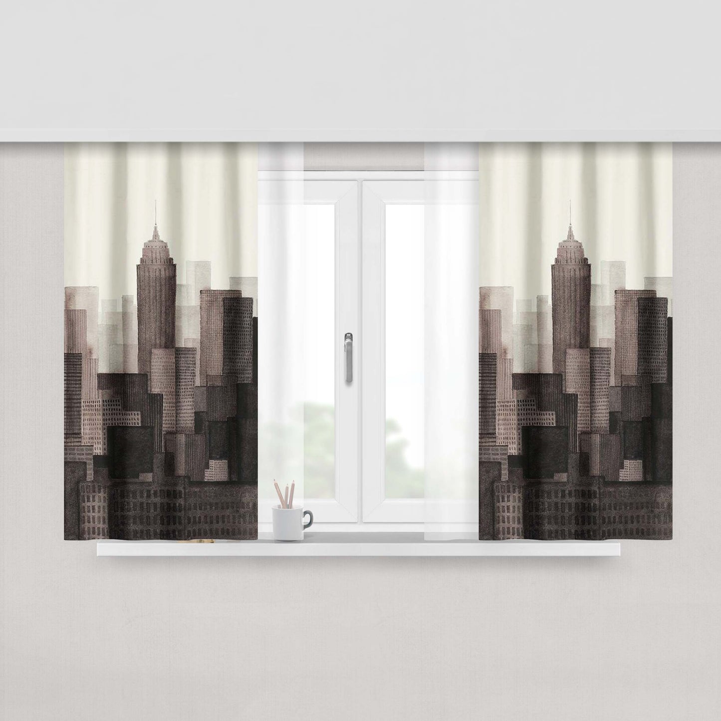 Germany Peach Skin Window Curtains
