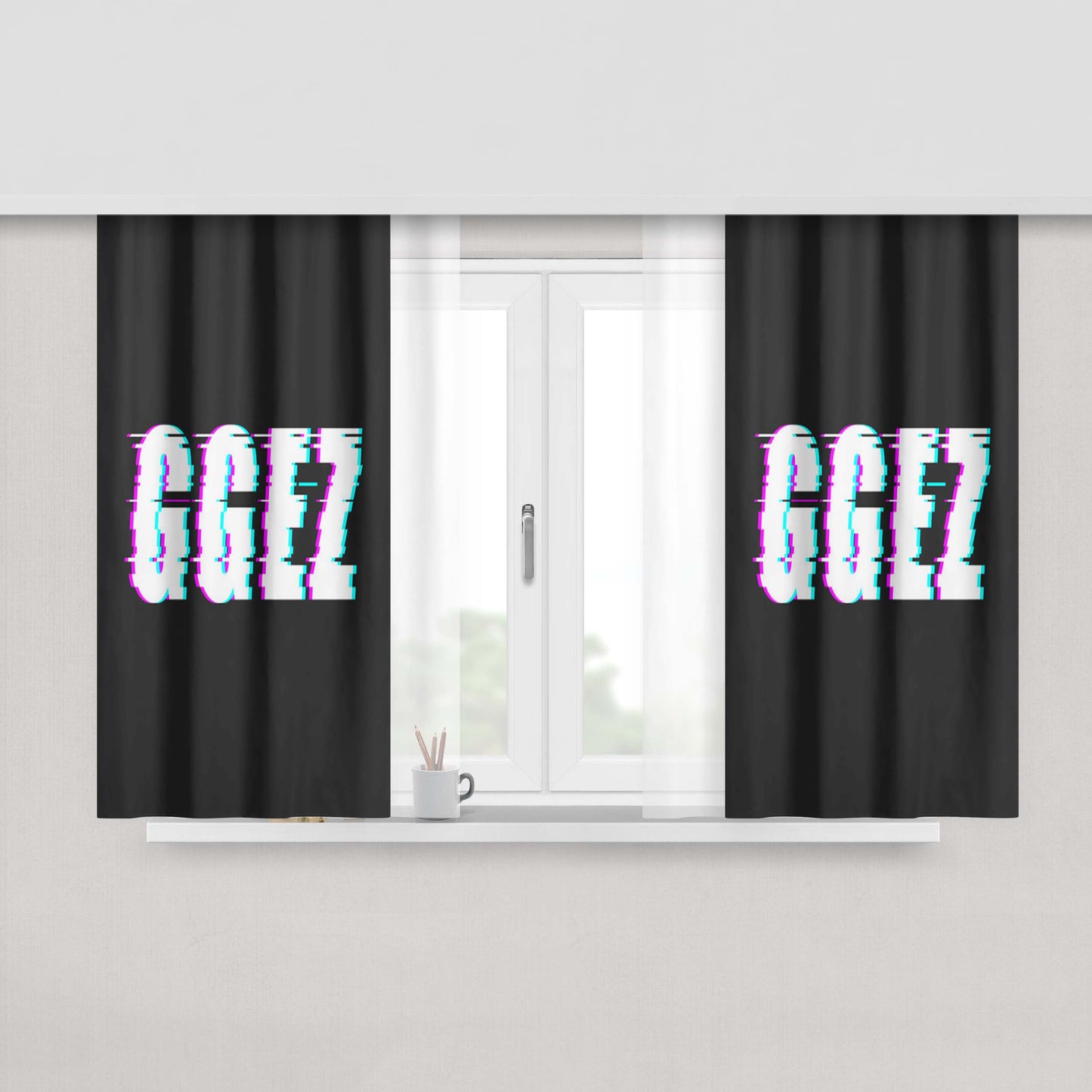 Ggez Peach Skin Window Curtains