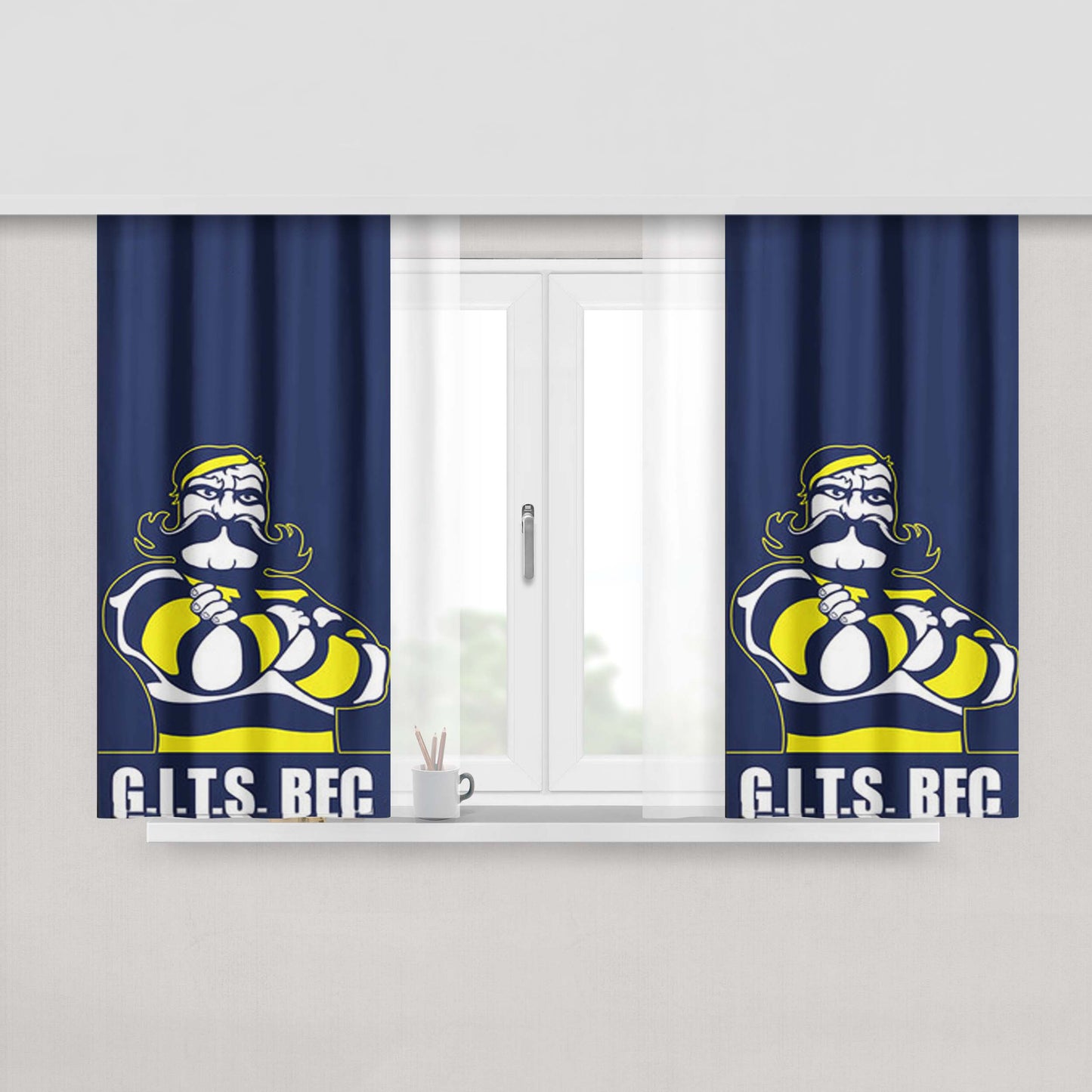 Gits Rfc Peach Skin Window Curtains