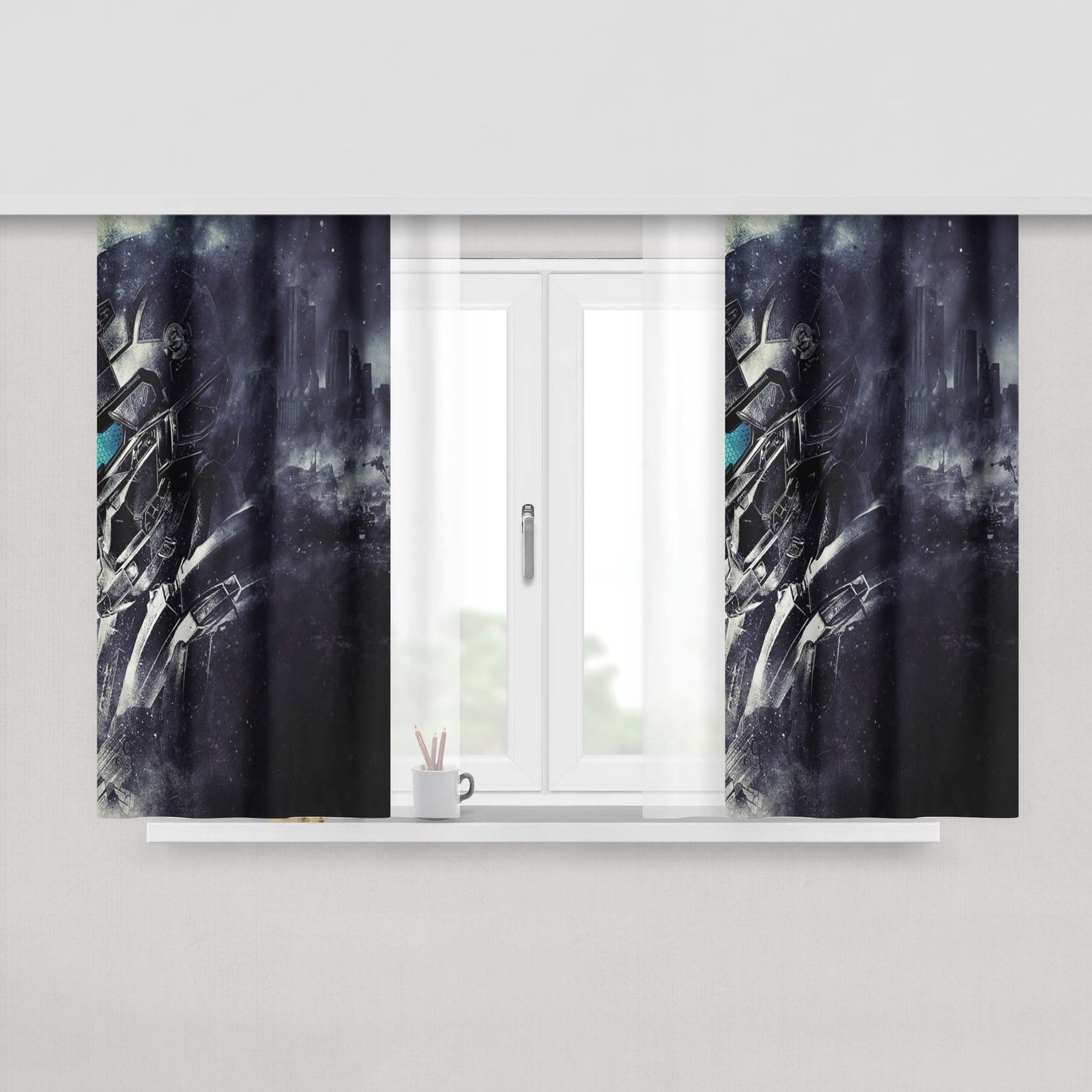 Halo 5 Guardians Fabric Window Curtains
