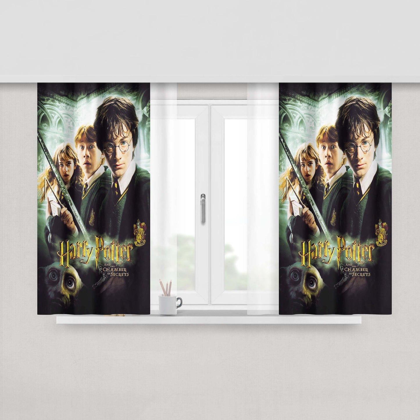 Harry Potter 8 Fabric Window Curtains