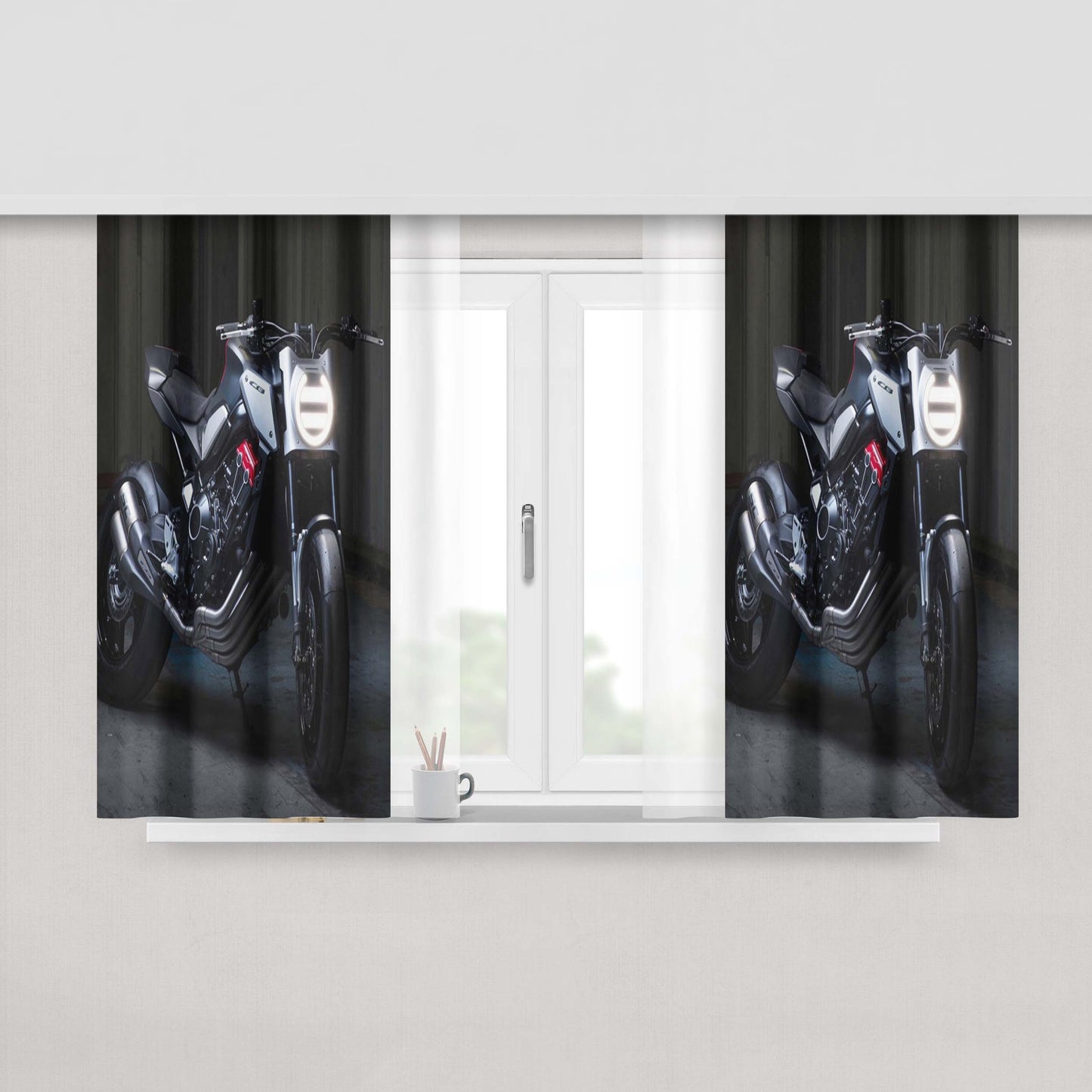 Honda Neo Sportscafe Concept Peach Skin Window Curtains