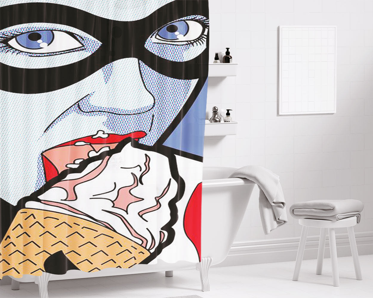 Ice Age Collision Course Bathroom Shower Curtain Fabric Waterproof | 66 X 72 Inch