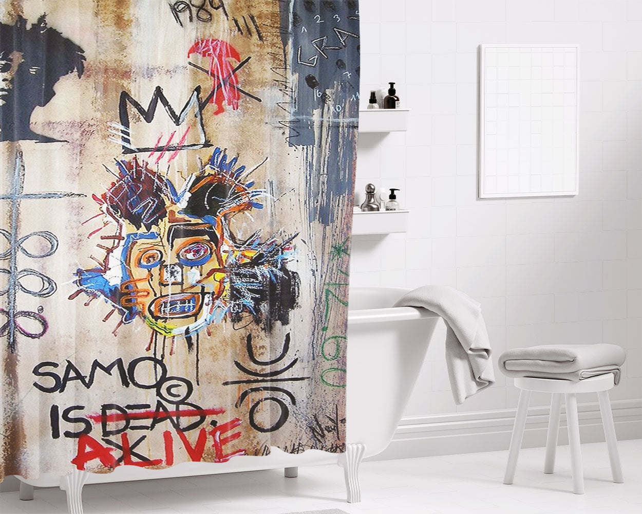 In Memoriam Stan Lee Marvel Bathroom Shower Curtain Fabric Waterproof | 66 X 72 Inch