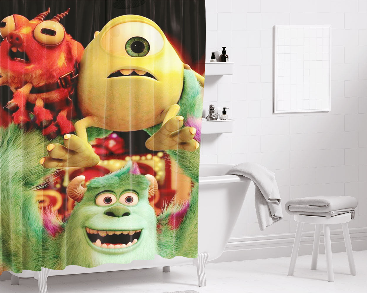 Monkey D. Luffy Bathroom Shower Curtain Fabric Waterproof | 66 X 72 Inch
