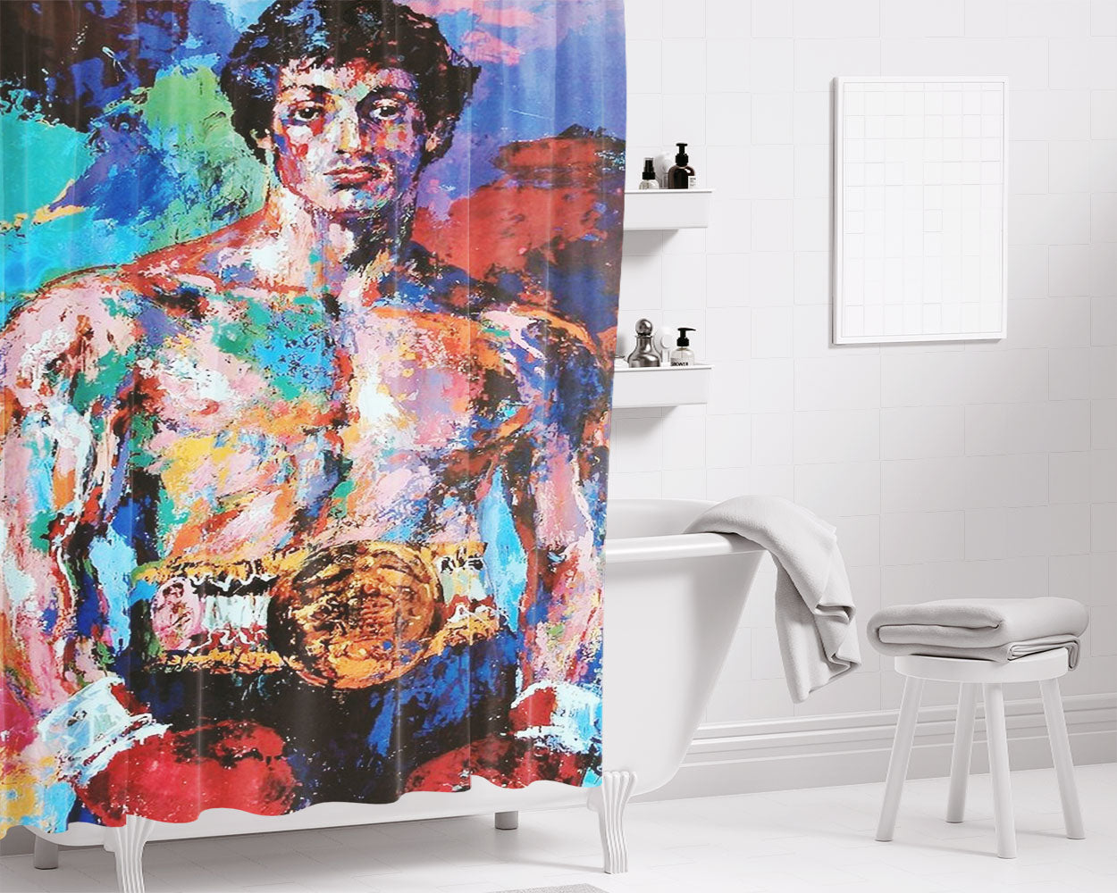 Stage Manager Musical Theatre Thespian Christmas Gift Bathroom Shower Curtain Fabric Waterproof | 66 X 72 Inch