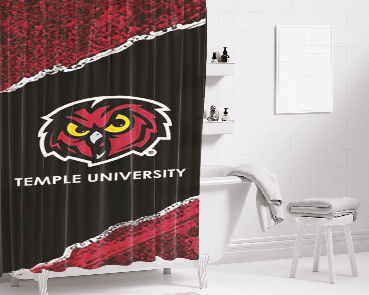 Teenage Mutant Ninja Turtles Bathroom Shower Curtain Fabric Waterproof | 66 X 72 Inch