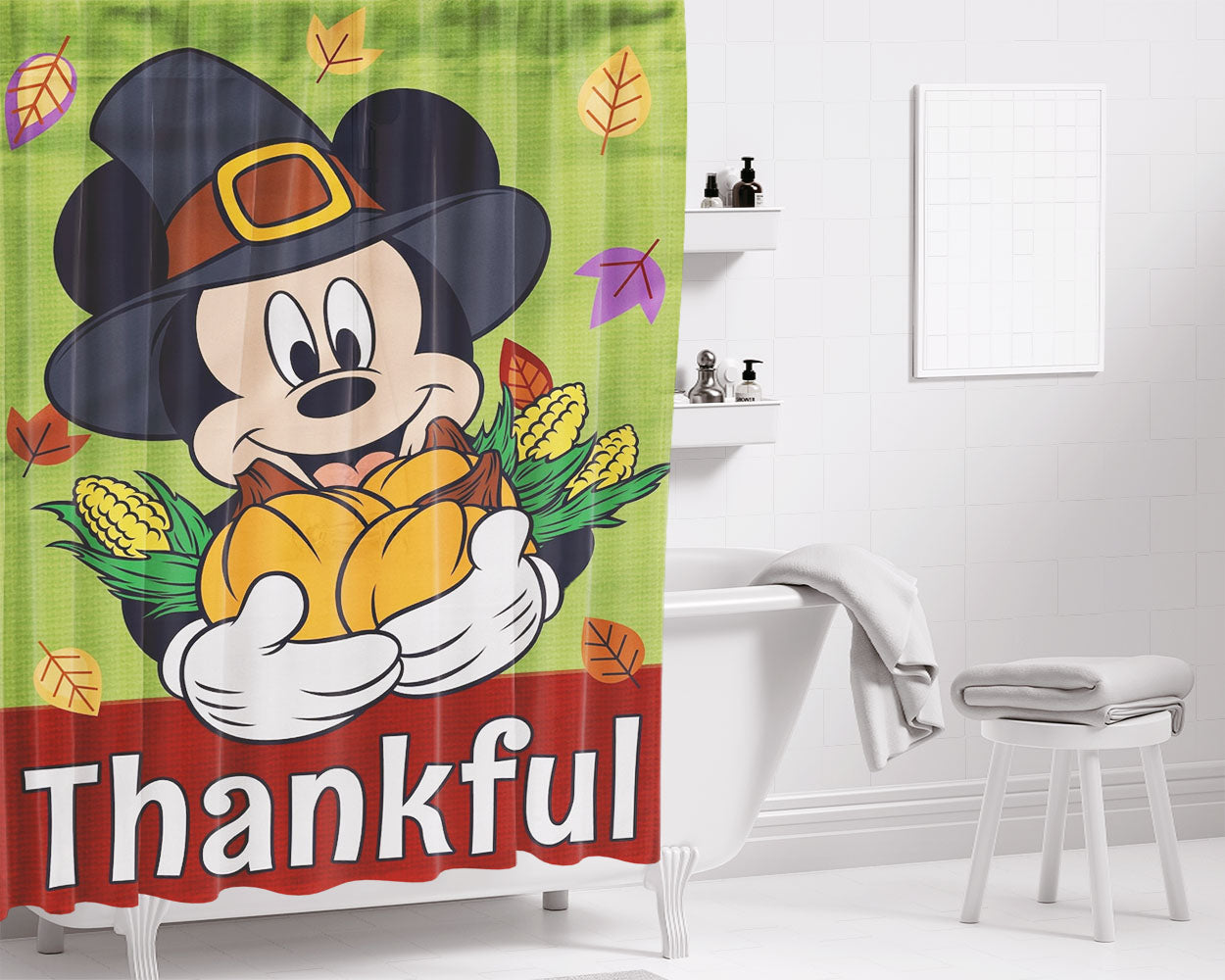 Thank You Kobe Bryant Bathroom Shower Curtain Fabric Waterproof | 66 X 72 Inch