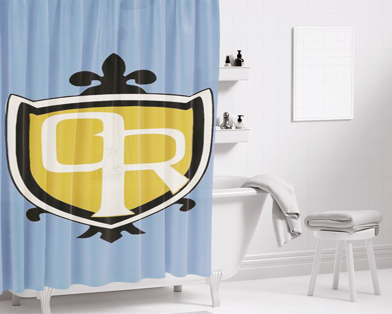 Ouran High School Host Club Bathroom Shower Curtain Fabric Waterproof | 66 X 72 Inch